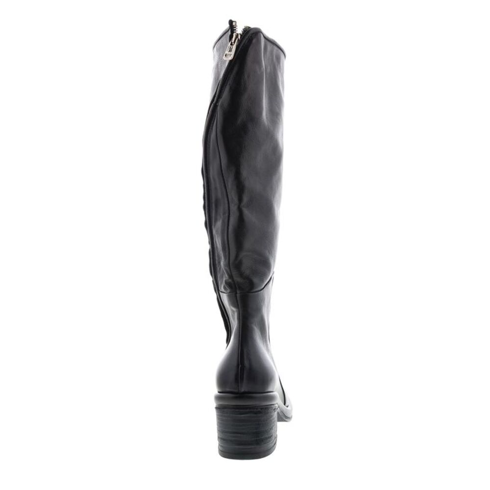 A.S.98 Womens Lynton Black Leather Boots size 7 - Picture 6 of 7